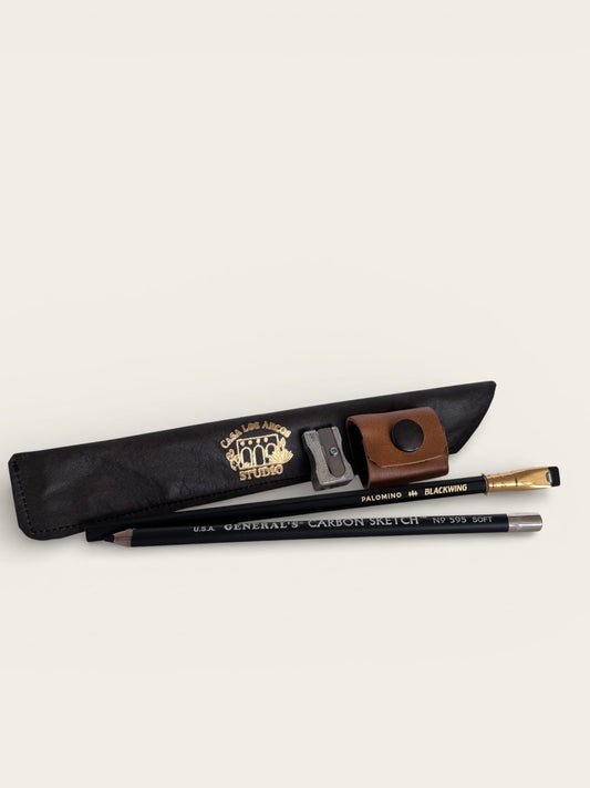 The Studio Kit - Brown Leather (Brown tone button)