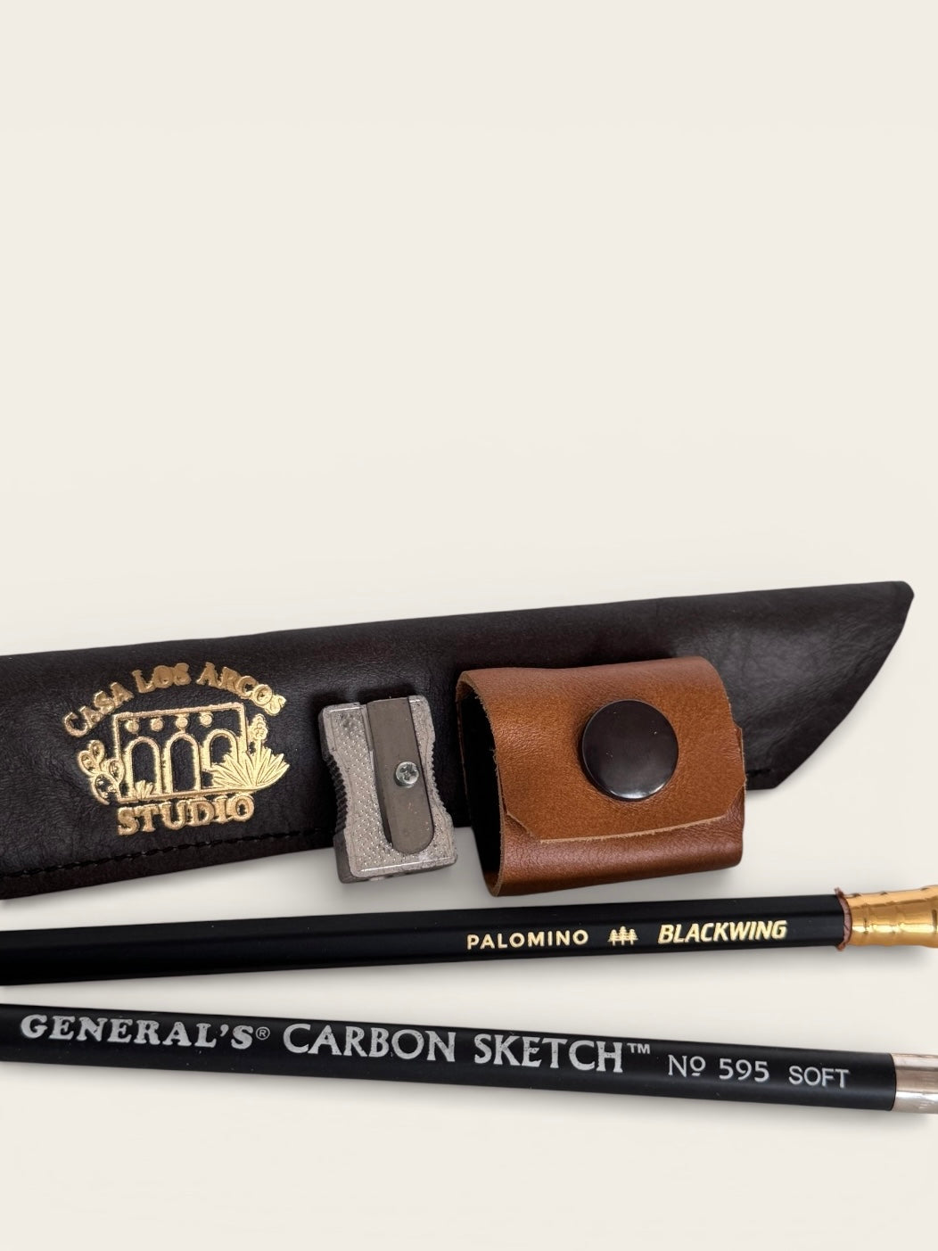 The Studio Kit - Brown Leather (Brown tone button)